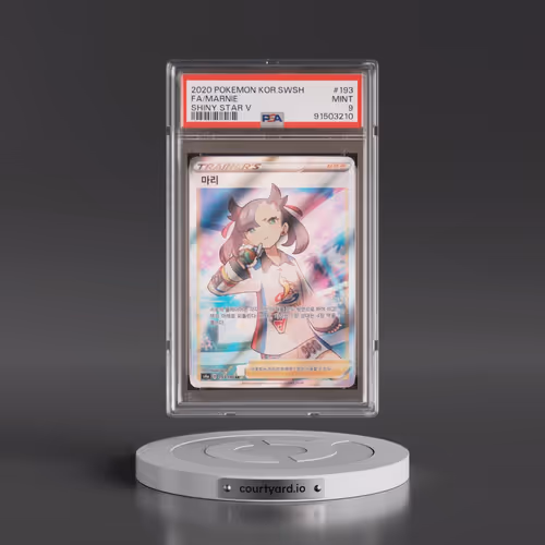 2020 Pokémon Sword & Shield Shiny Star V #193 Marnie - Full Art (PSA 9 MINT)