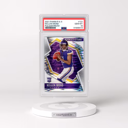 2021 Panini Rookies & Stars #121 Kellen Mond - Pulsar Prizm (PSA 10 GEM MINT)