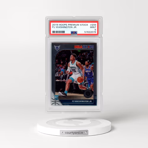 2019 Panini Hoops Premium Stock #209 PJ Washington Jr. (PSA 9 MINT)