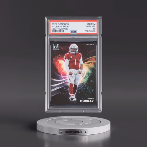 2022 Panini Donruss Night Moves #NMKM Kyler Murray (PSA 10 GEM MINT)