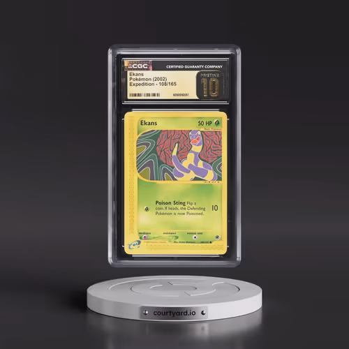 2002 Expedition #108/165 Ekans (CGC 10 PRISTINE)