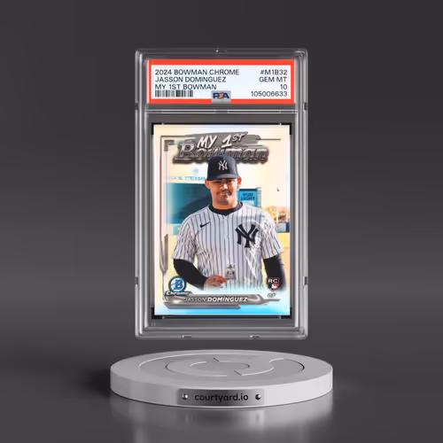 2024 Bowman Chrome My 1st Bowman #M1B32 Jasson Dominguez (PSA 10 GEM MINT)