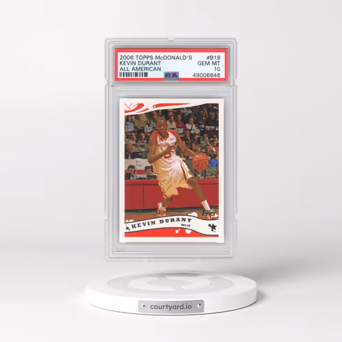 2006 Topps McDonald's All American #B19 Kevin Durant (PSA 10 GEM MINT)