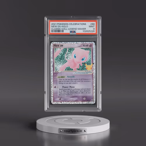 2021 Pokémon Celebrations Classic Collection #88 Mew EX - Holo Holo (PSA 9 MINT)