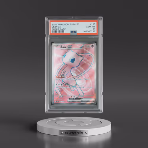 2023 Pokémon Sv2a-Pokemon 151 #195 Mew EX - Holo Super Rare (PSA 10 GEM MINT)