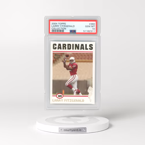 2004 Topps #360 Larry Fitzgerald - Collection (PSA 10 GEM MINT)