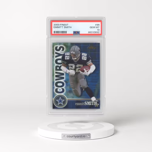 2000 Finest #86 Emmitt Smith (PSA 10 GEM MINT)