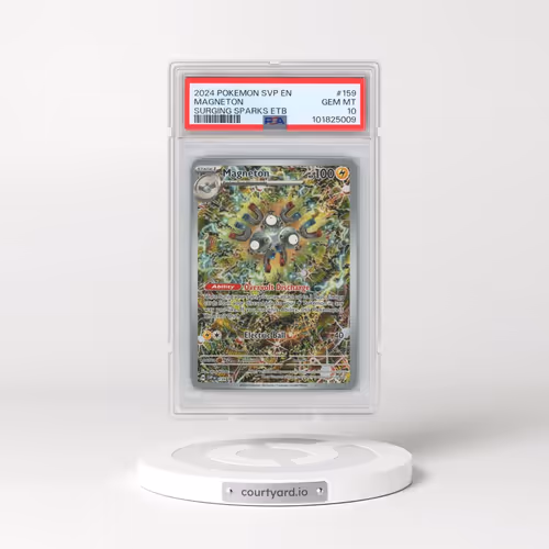 2024 Pokémon Svp EN-SV Black Star Promo #159 Magneton - Surging Sparks Elite Trainer Box (PSA 10 GEM