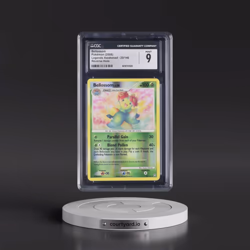 2008 Legends Awakened #20/146 Bellossom - Reverse Holo (CGC 9 MINT)
