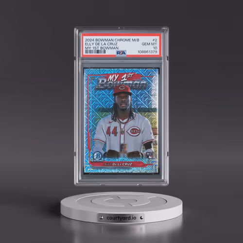2024 Bowman Chrome Mega Box My 1st Bowman #2 Elly de La Cruz (PSA 10 GEM MINT)