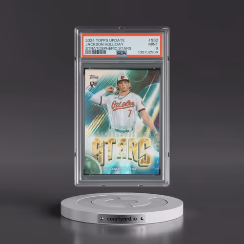 2024 Topps Update Stratospheric Stars #SS2 Jackson Holliday (PSA 9 MINT)