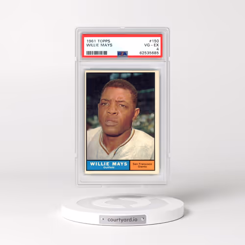 1961 Topps #150 Willie Mays (PSA 4 VG-EX)