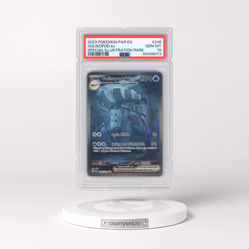 2023 Pokémon Par EN-Paradox Rift #246 Golisopod EX - Holo Special Illustration Rare (PSA 10 GEM MINT)