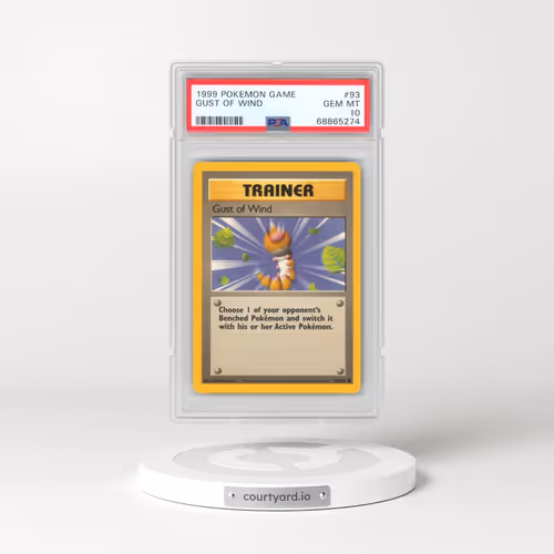 1999 Pokémon Game #93 Gust of Wind (PSA 10 GEM MINT)