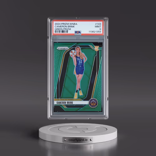 2024 Panini Prizm WNBA #143 Cameron Brink - Green Prizm (PSA 9 MINT)