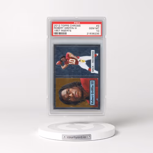 2012 Topps Chrome 1957 Inserts #3 Robert Griffin III (PSA 10 GEM MINT)
