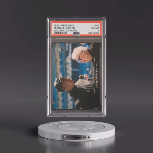 1995 Upper Deck #200 Michael Jordan - Electric Diamond (PSA 8 NM-MT)