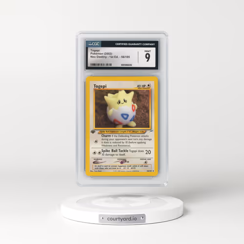 2002 Neo Destiny #56/105 Togepi - 1st Edition 1st Edition (CGC 9 MINT)