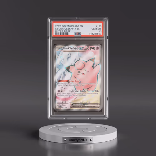 2025 Pokémon Jtg EN-Journey Together #173 Lillie's Clefairy EX - Holo Ultra Rare (PSA 10 GEM MINT)