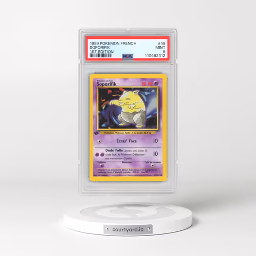 1999 Pokémon #49 Soporifik - 1st Edition (PSA 9 MINT)