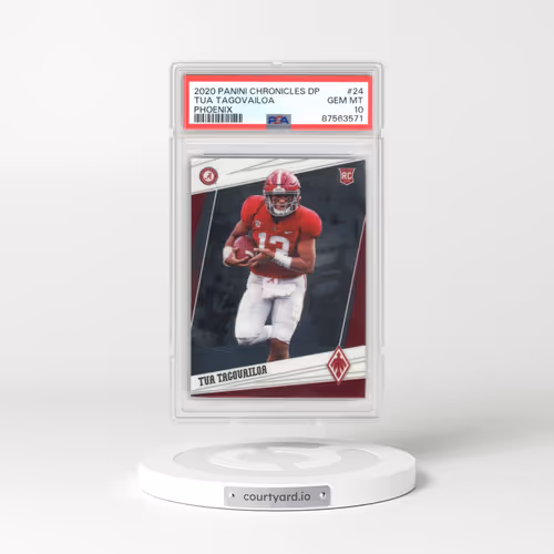 2020 Panini Chronicles Draft Picks Phoenix #24 Tua Tagovailoa (PSA 10 GEM MINT)