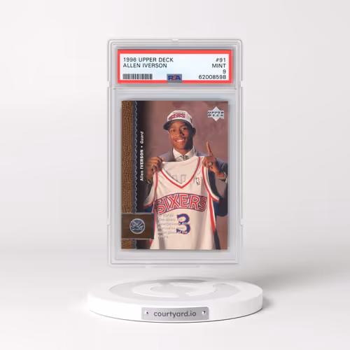 1996 Upper Deck #91 Allen Iverson (PSA 9 MINT)