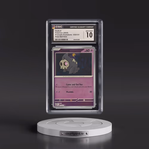 2024 Prismatic Evolutions - PRE EN #035/131 Duskull - Poké Ball Holo (CGC 10 GEM MINT)