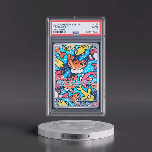 2024 Pokémon SV6-Transformation Mask #112 Tatsugiri - Art Rare (PSA 9 MINT)
