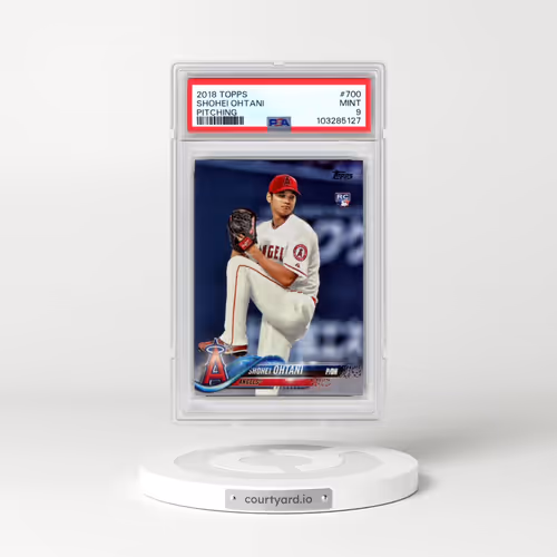 2018 Topps #700 Shohei Ohtani - Pitching (PSA 9 MINT)