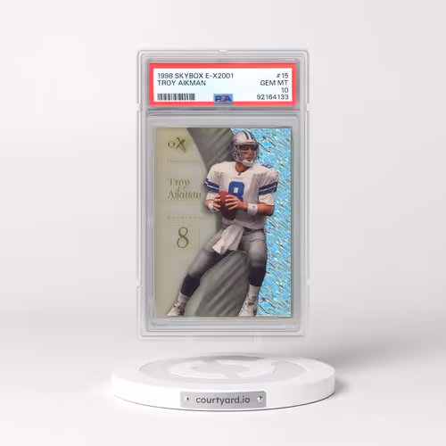 1998 Skybox E-X2001 #15 Troy Aikman (PSA 10 GEM MINT)
