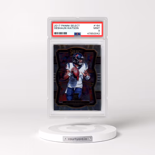 2017 Panini Select #164 Deshaun Watson (PSA 9 MINT)