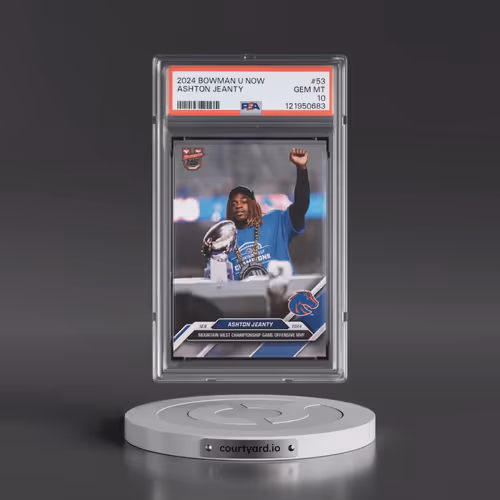 2024 Bowman U Now #53 Ashton Jeanty (PSA 10 GEM MINT)