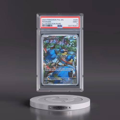 2023 Pokémon Pal EN-Paldea Evolved #225 Rookidee - Illustration Rare (PSA 9 MINT)