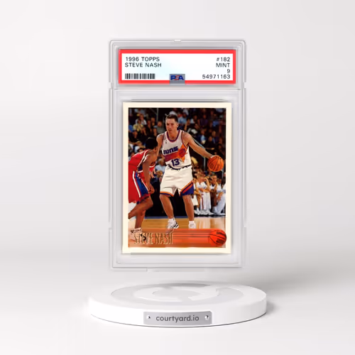 1996 Topps #182 Steve Nash (PSA 9 MINT)
