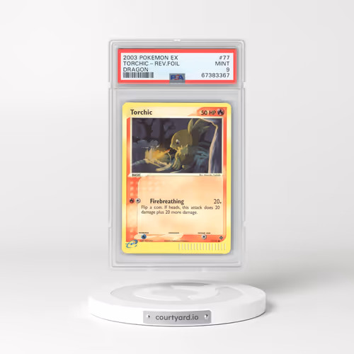 2003 EX Dragon #77 Torchic (PSA 9 MINT)