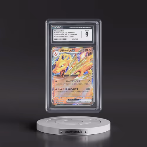 2023 Venusaur/Charizard/Blastoise Spec. Set ex #009/049 Charizard ex - Charizard ex Deck Holo (CGC 9