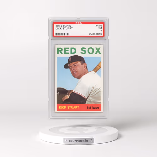 1964 Topps #410 Dick Stuart (PSA 7 NM)