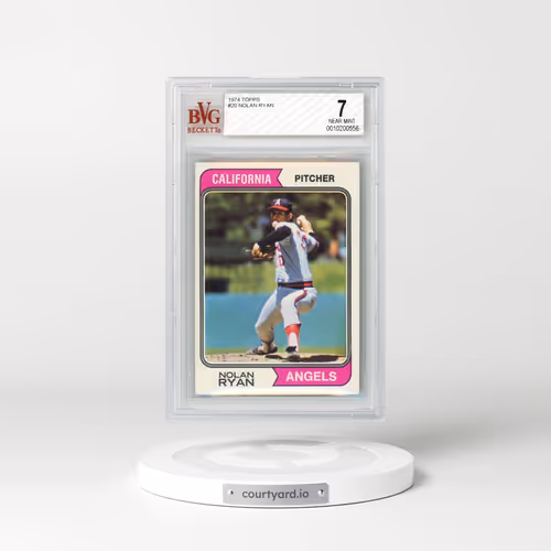1974 Topps #20 Nolan Ryan (BVG 7 NM)