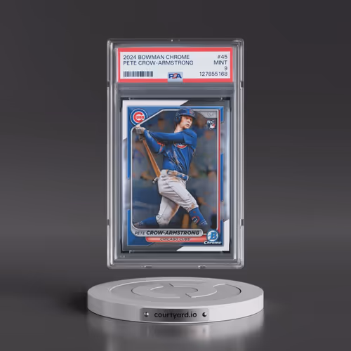 2024 Bowman Chrome #45 Pete Crow-Armstrong (PSA 9 MINT)