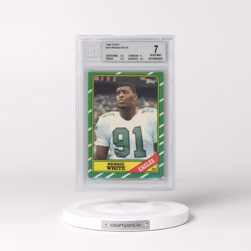 1986 Topps #275 Reggie White (BGS 7 NM)