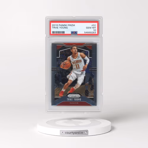 2019 Panini Prizm #31 Trae Young (PSA 10 GEM MINT)