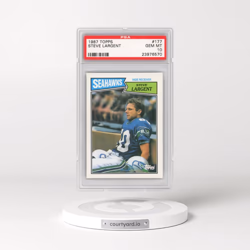1987 Topps #177 Steve Largent (PSA 10 GEM MINT)