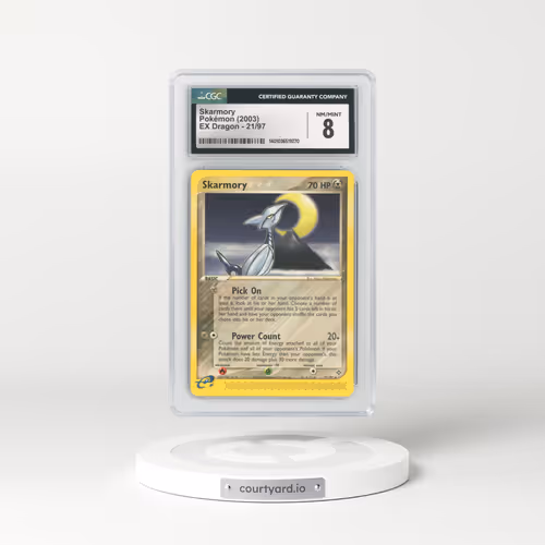 2003 EX Dragon #21 Skarmory (CGC 8 NM-MT)