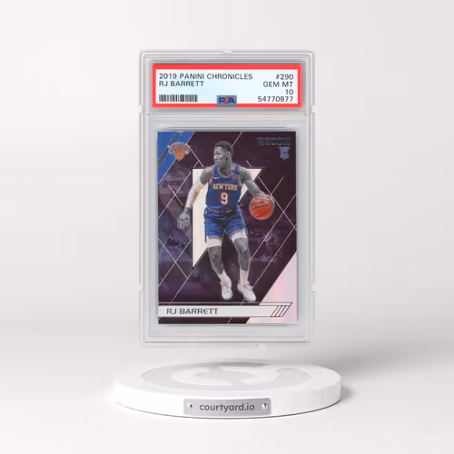 2019 Panini Chronicles #290 RJ Barrett (PSA 10 GEM MINT)