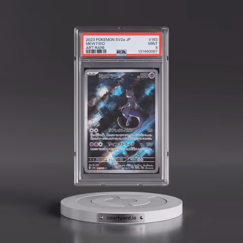 2023 Pokémon Sv2a-Pokemon 151 #183 Mewtwo - Art Rare (PSA 9 MINT)