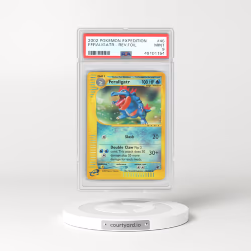 2002 Expedition #46 Feraligatr - Reverse Holo (PSA 9 MINT)