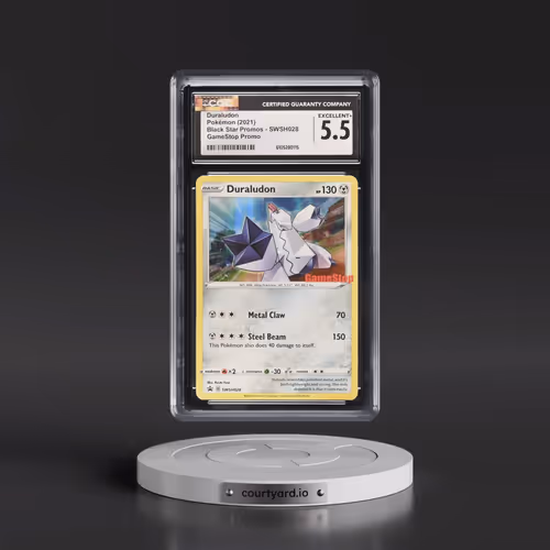 2017 Black Star Promos - Sword & Shield #SWSH028 Duraludon - GameStop Promo (Holo) (CGC 5.5 EX+)