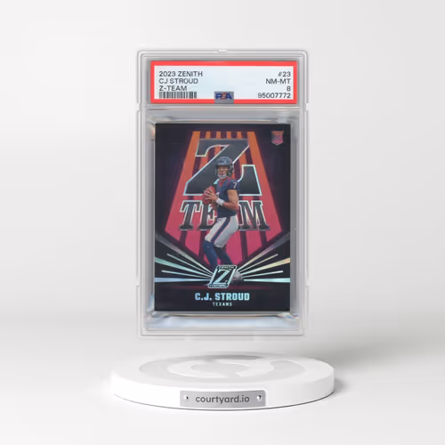 2023 Panini Zenith Z-Team #23 CJ Stroud (PSA 8 NM-MT)