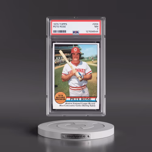 1979 Topps #204 Pete Rose (PSA 7 NM)