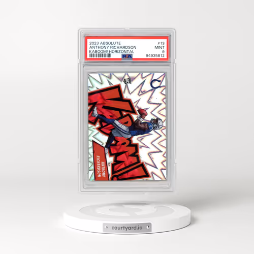2023 Panini Absolute Kaboom! Horizontal #13 Anthony Richardson (PSA 9 MINT)